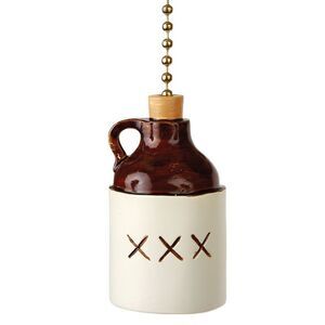 Ceiling Fan Pull Little Brown Jug Moonshine Decorative Ceiling Fan Light Pull